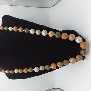 Retro Multi colored beads necklace